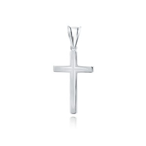 Cruciulita argint pandantiv DiAmanti K0235R-DIA (Argint 925‰ 0,75 g.)